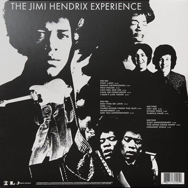 Jimi Hendrix / Experience Are You Experienced (STEREO) UK version 180g vinyl 2LP