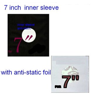 VinylVinyl 7 inch Anti-Static Inner Sleeves ( 50pcs )