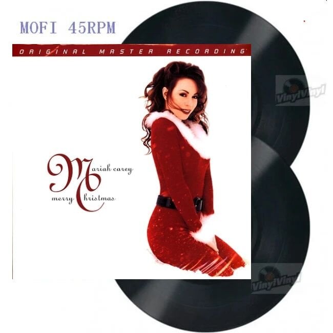 Mariah Carey Merry Christmas ( HQ 45rpm vinyl 2LP )  ( Mofi )