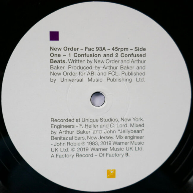 New Order Confusion ( Maxi Single 12 inch EP )