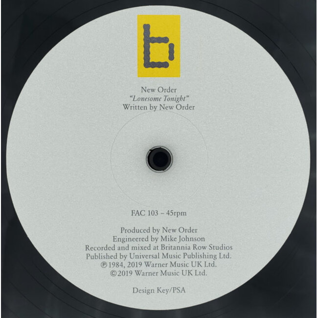 New Order Thieves Like Us ( Maxi Single 12 inch EP )