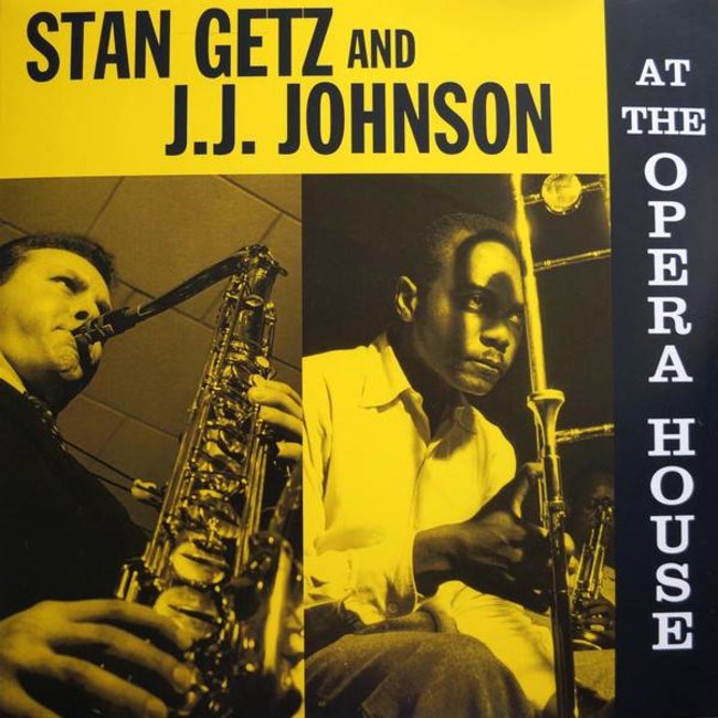 Stan Getz Stan Getz And J.J. Johnson ‎– At The Opera House( vinyl LP )