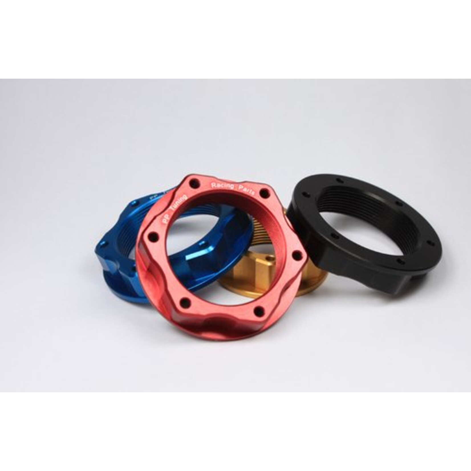 PP Tuning Triple tree upper nuts M28 x 1, black – art.nr. MK02