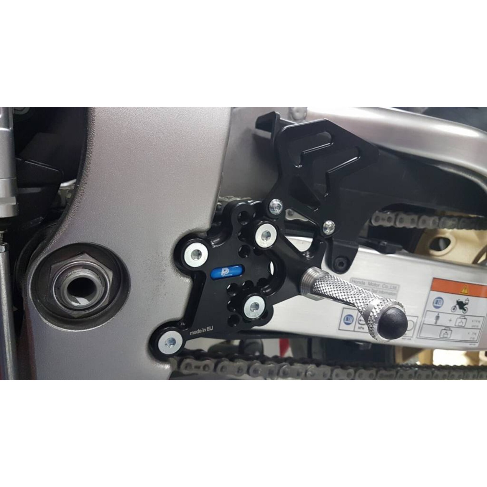 PP Tuning Honda CBR1000RR Rem-Schakel-Set Reverse