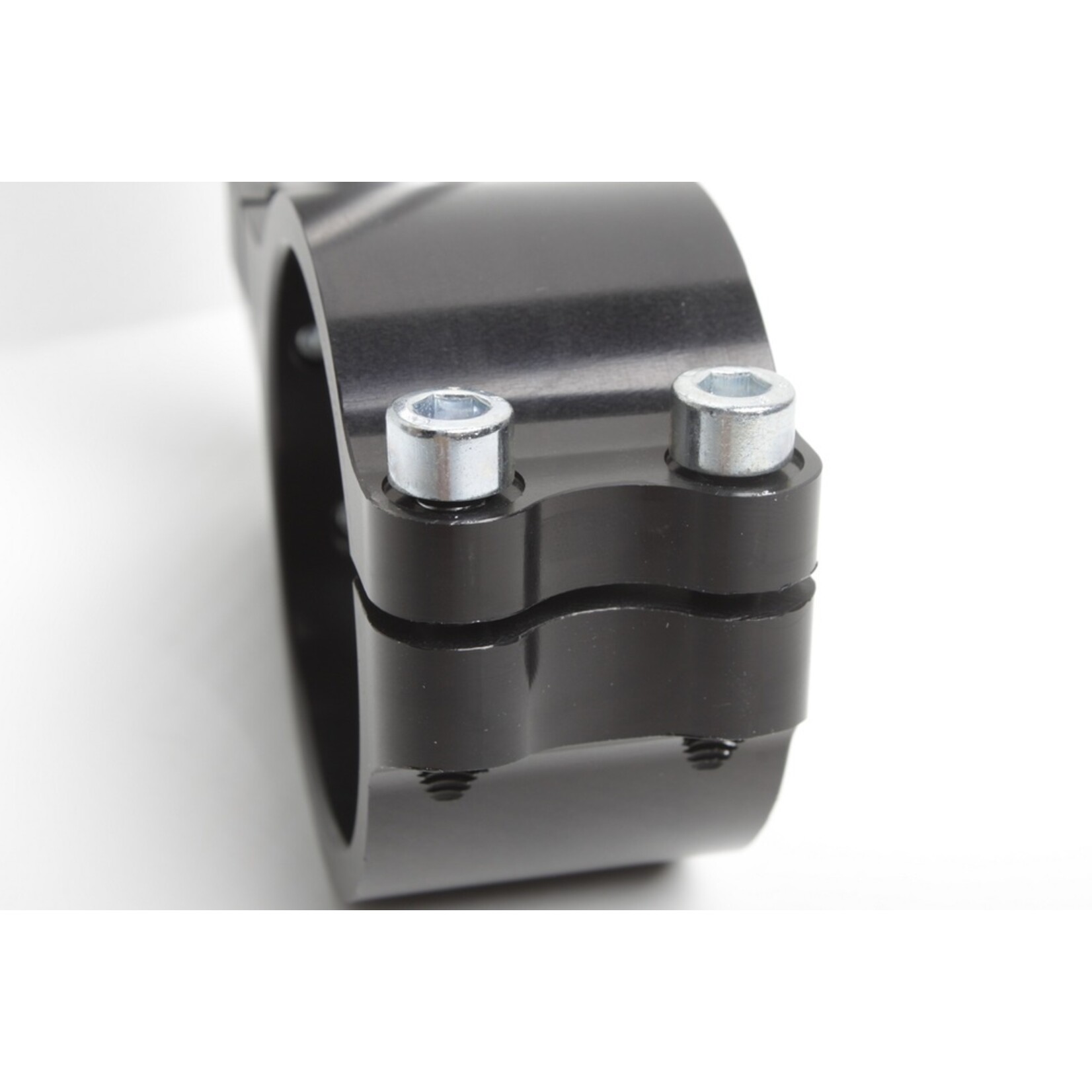 PP Tuning Motorcycle clip‑on handlebars Ø 55 mm, with adjustable grip inclination, black, type AG – art.nr. 55AGC