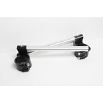 PP Tuning Clip-Ons Handlebars 50.8mm Type Verhoogd 28mm Zwart Geanodiseerd