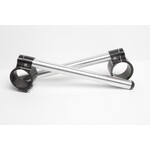 PP Tuning Clip-Ons Handlebars 52mm Type Sport Zwart Geanodiseerd Of Zilver