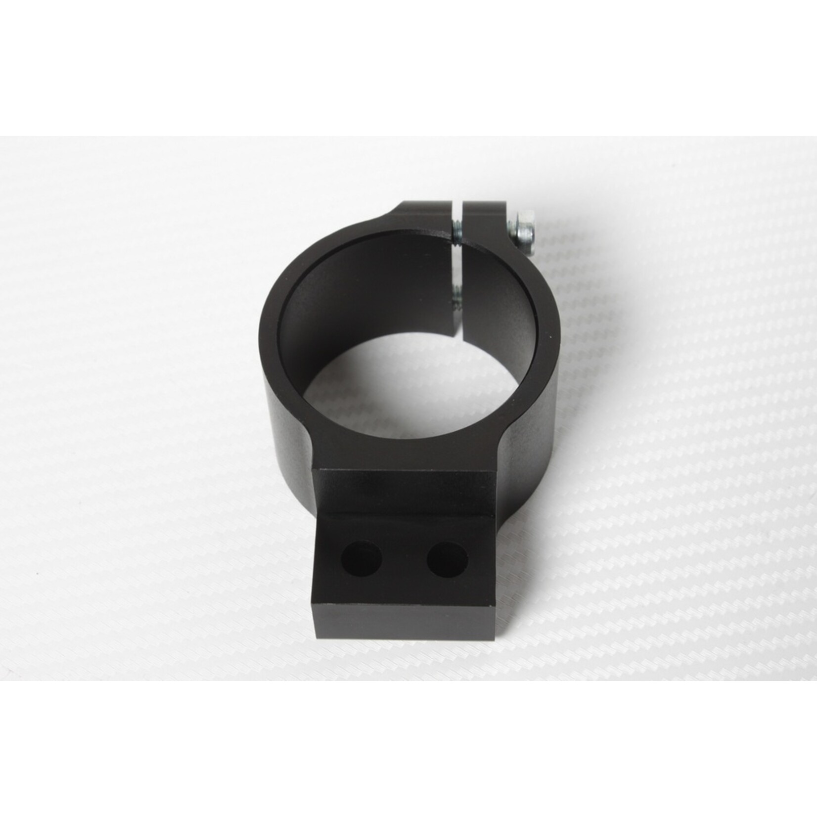 PP Tuning Clip-Ons Handlebars 52mm Type Verhoogd (Raised) 28mm Zwart Geanodiseerd