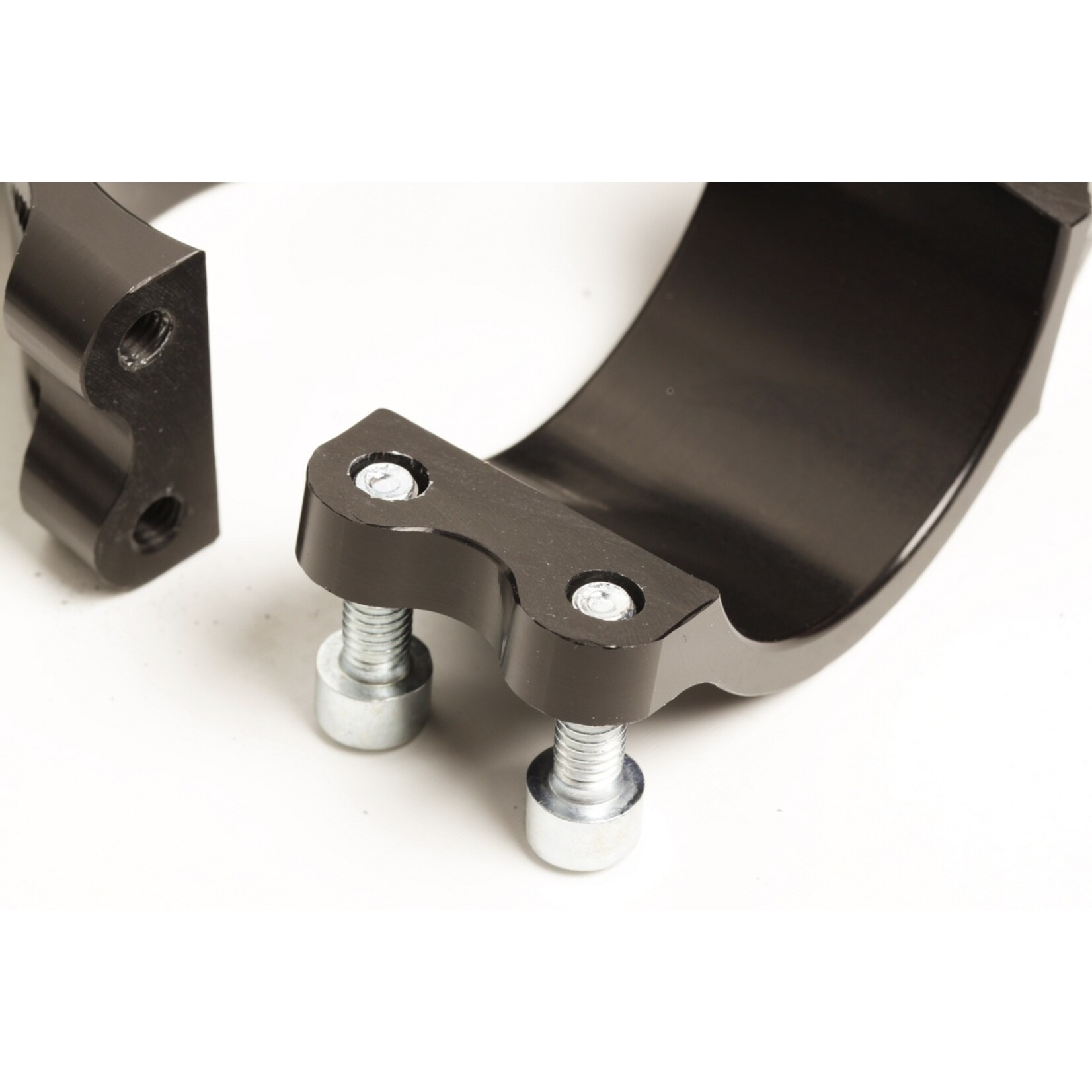 PP Tuning Clip-Ons Handlebars 46mm Type Sport Zwart Geanodiseerd Of Zilver