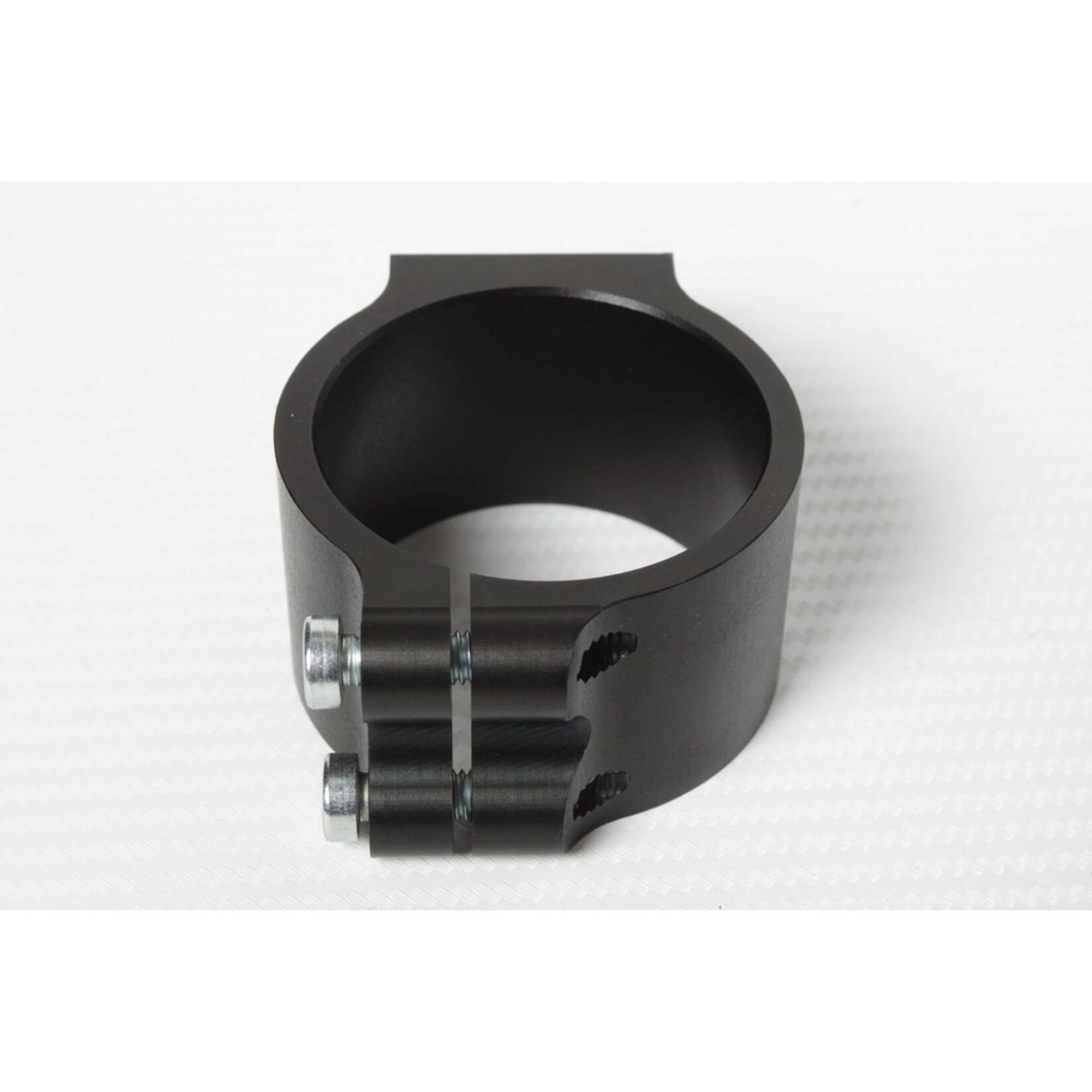 PP Tuning Clip-Ons Handlebars 41mm Type Verhoogd 28mm Zwart Geanodiseerd