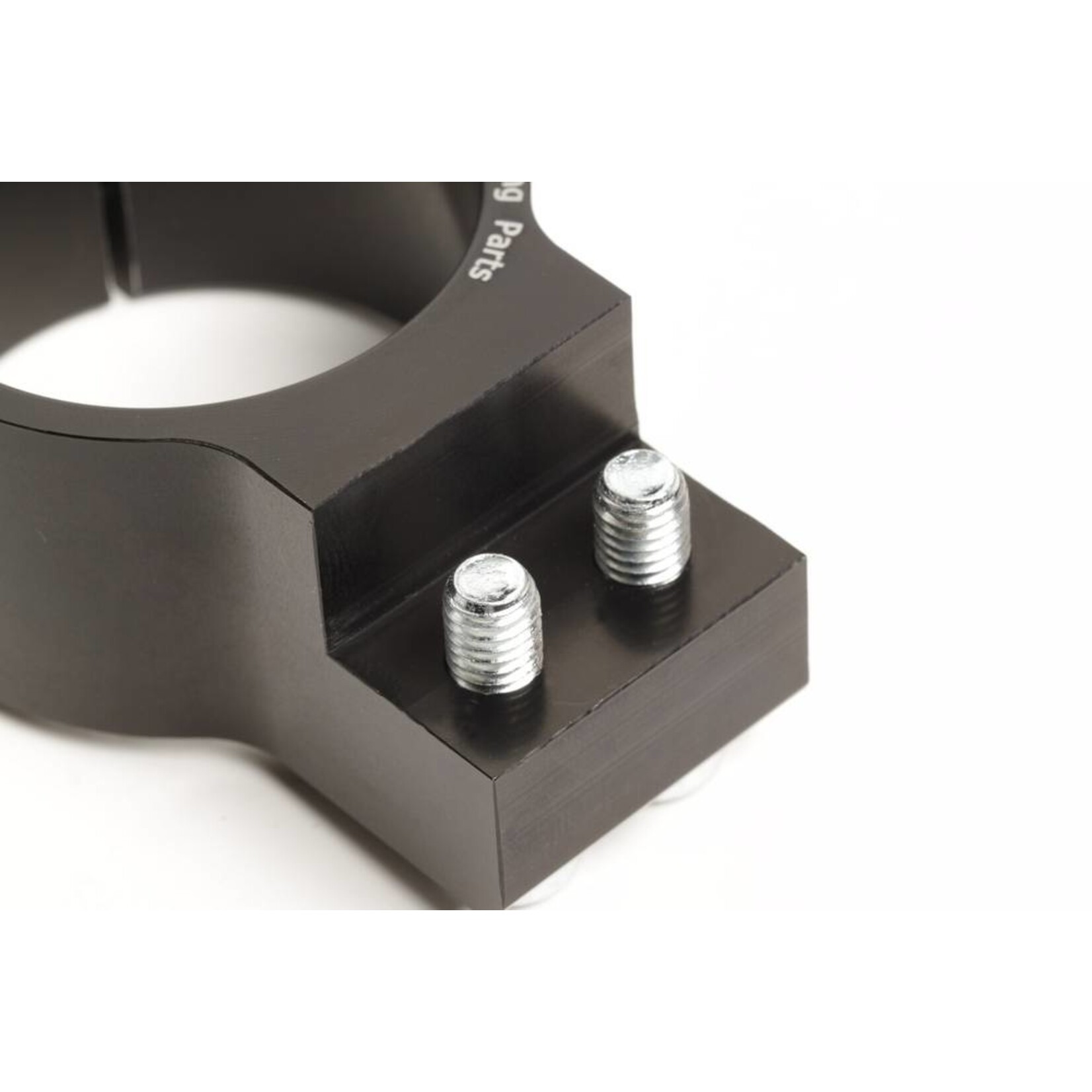 PP Tuning Clip-on houder Zwart Geanodiseerd Type Verhoogd  Raised