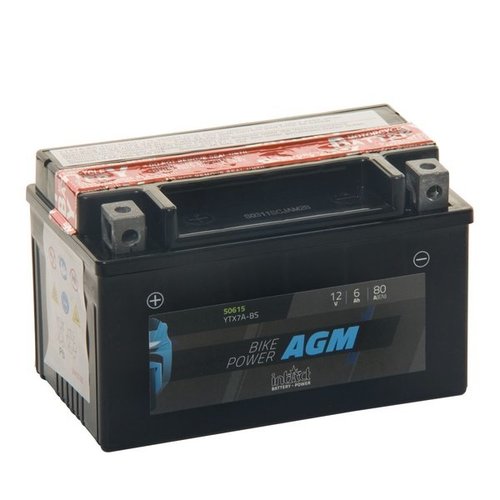 Intact Battery AGM YTX7A-BS 12V 6Ah 50615 Accu