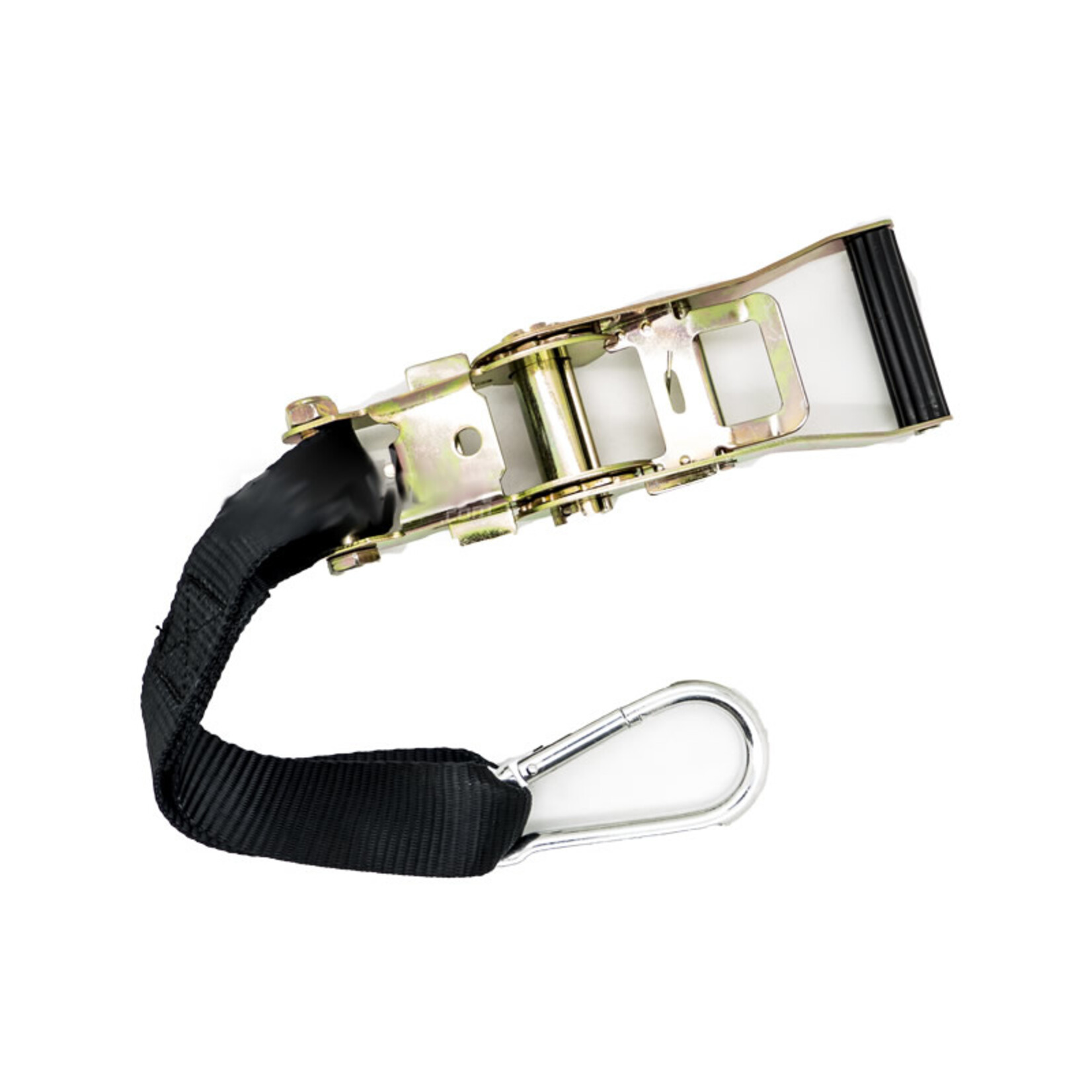 Accessori Italy 2 spanbanden met zwarte ratelspanner & Stuurstrop