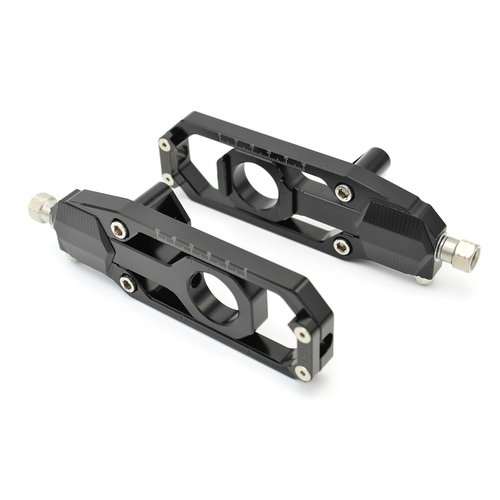 Accessori Italy Kettingspanners  voor Yamaha YZF-R6 06-16 Zwart