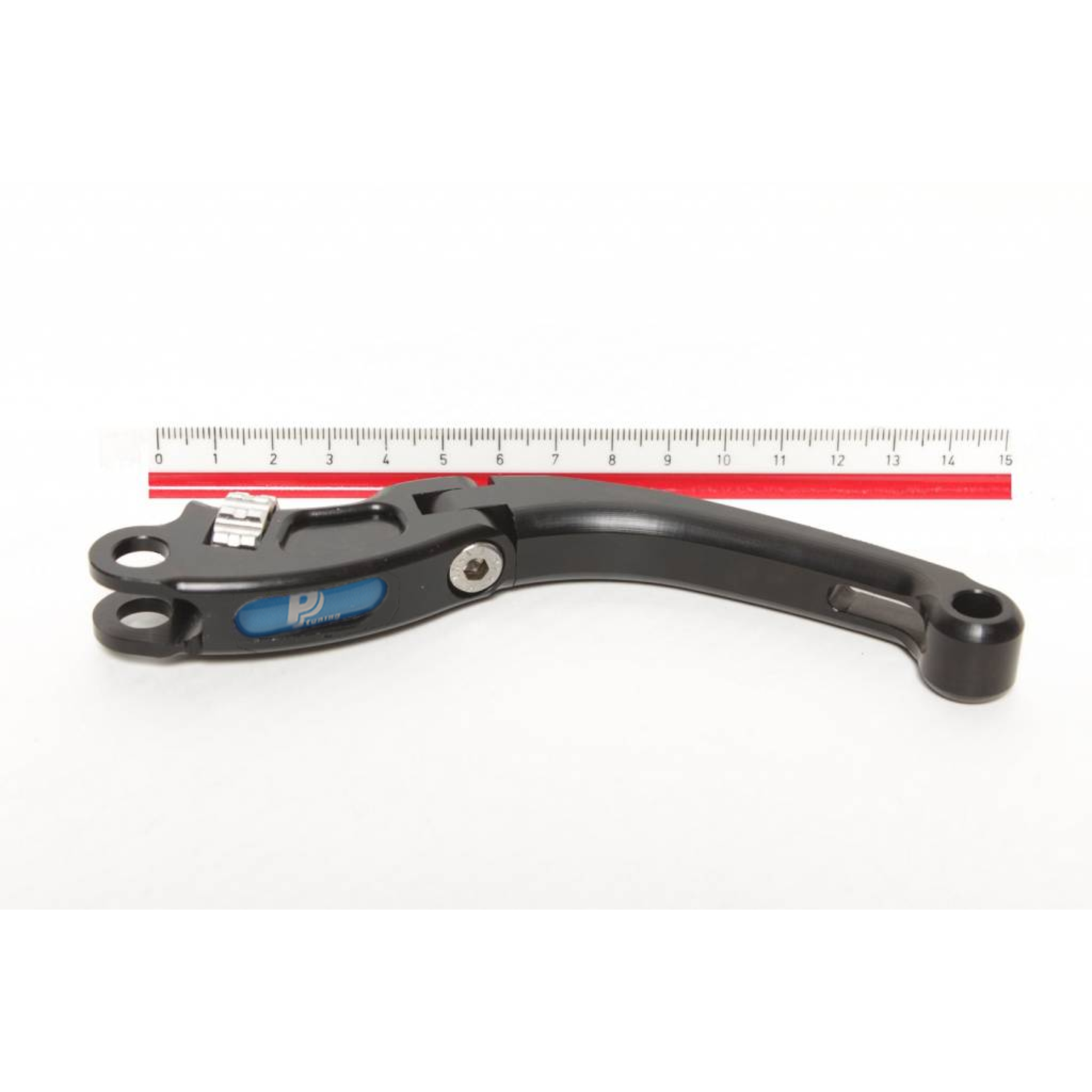 PP Tuning Verstelbare koppelingshendel – kort 150 mm – zwart geanodiseerd – art.nr. 2013K