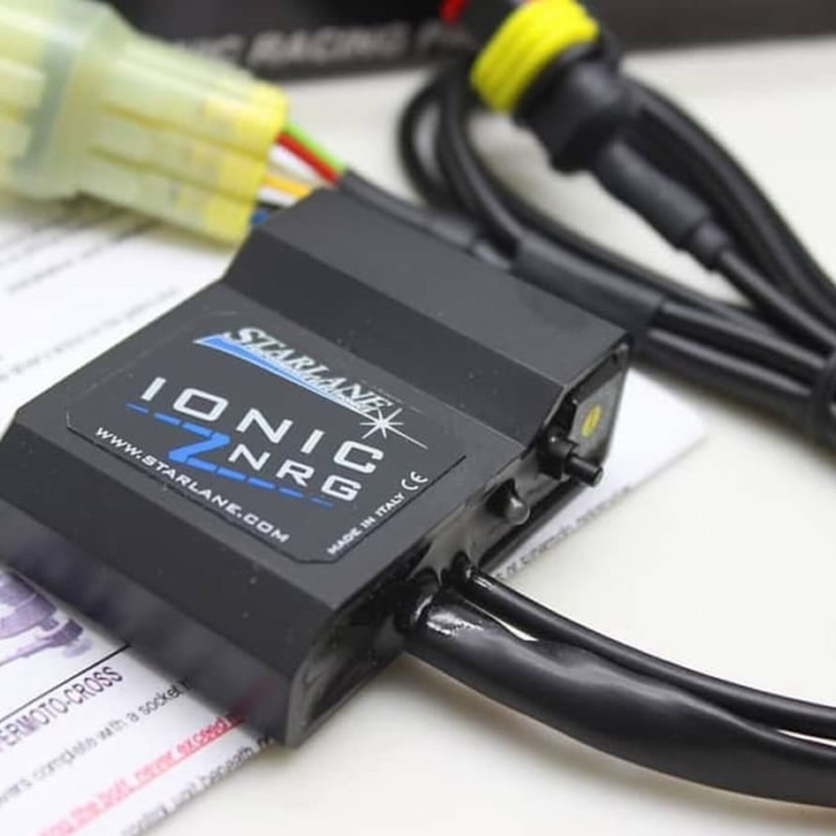 Starlane Quick shift kit with NRG Sensor for Road Racing, Supermoto, Motocross, Enduro motorbikes and ATV.