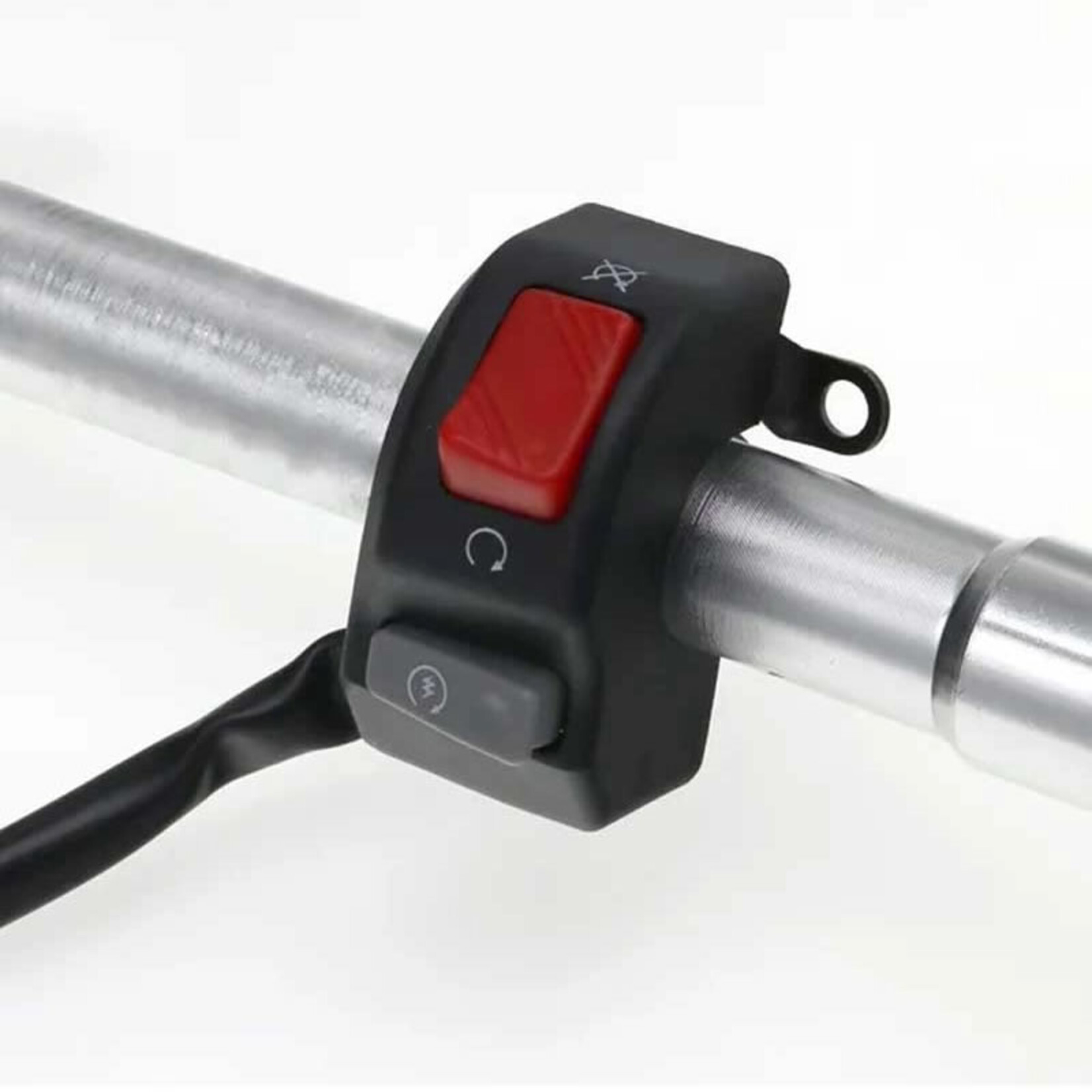 Accessori Italy Stuurschakelaar ABS ON/OFF en Power voor stuur 22mm