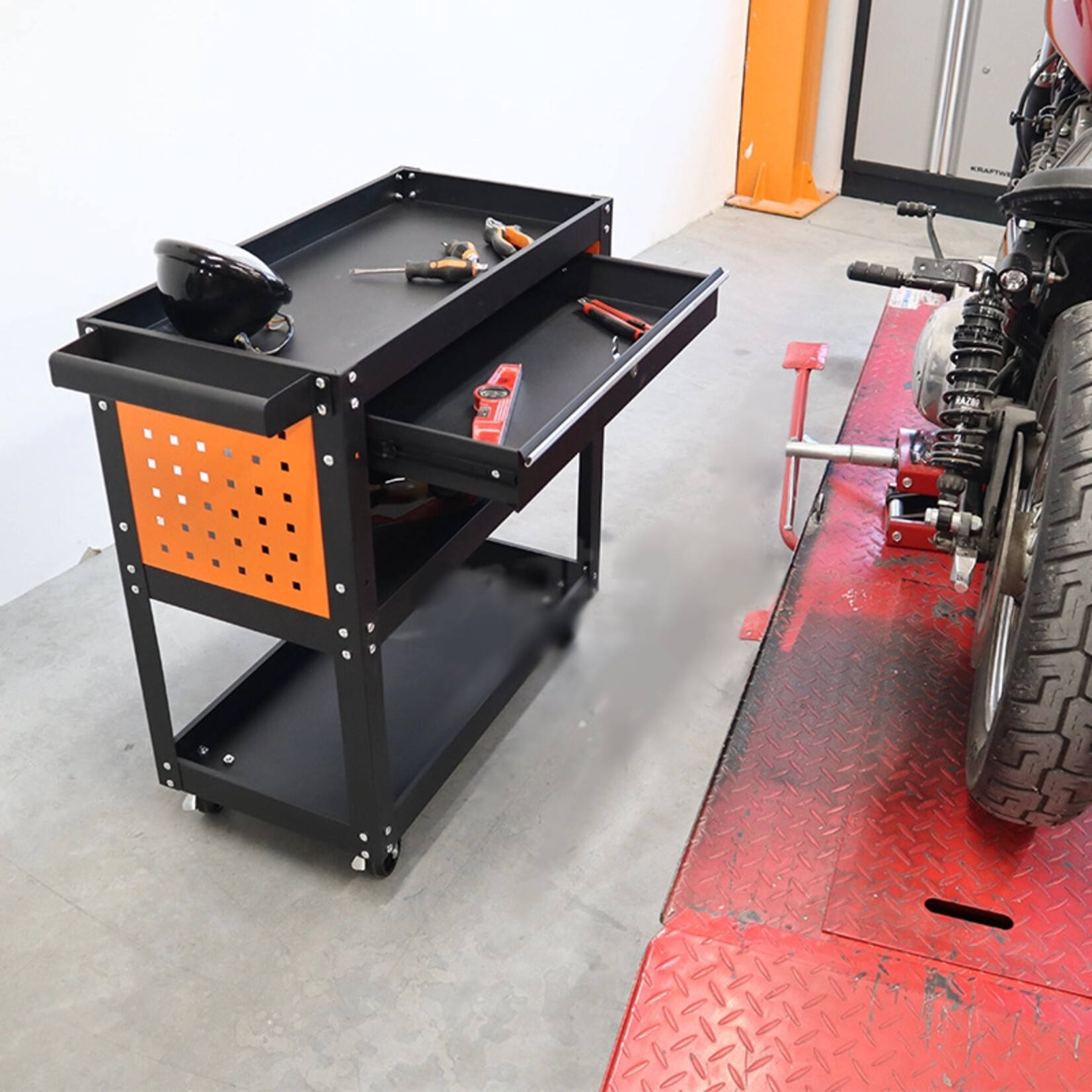 Accessori Italy Werkplaatstrolley werkplaats gereedschapkar