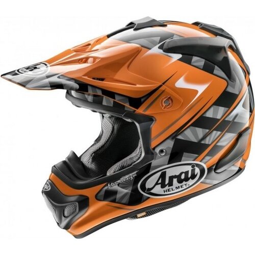 Arai MX-V Crosshelm Scoop Orange