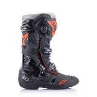 Alpinestars Crosslaarzen Tech 10 Zwart / Fluo Rood