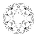 Motomaster  Supermoto Street 320mm Remschijf Honda CR CRF 111041