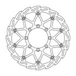 Motomaster  Supermoto Street 320mm Remschijf Kawasaki KLX KDX 111042