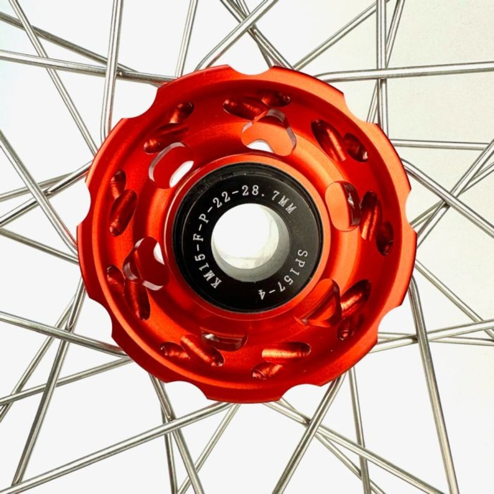 SMpro Wheels wielbussen / spacers voorwiel KTM Husqvarna GasGas 22mm