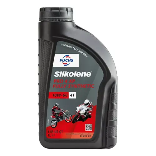 Fuchs Silkolene Pro 4 10W-60 Vol Synthetisch Motorolie 1L