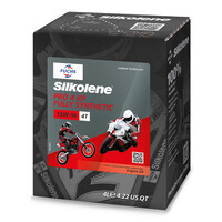 Fuchs Silkolene Pro 4 XP 15W-50 Vol Synthetische Viertakt Motorolie  4L