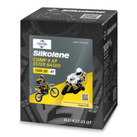 Fuchs Silkolene Comp 4 XP 10W-30 Ester basis Semi synthetische motorolie 4L