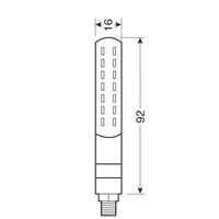 Lampa  Line SQ Achter-, sequentiële led-hoeklichten en parkeer-/remlichten achter - 12V LED