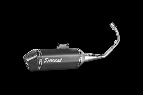 Akrapovic scooter uitlaten