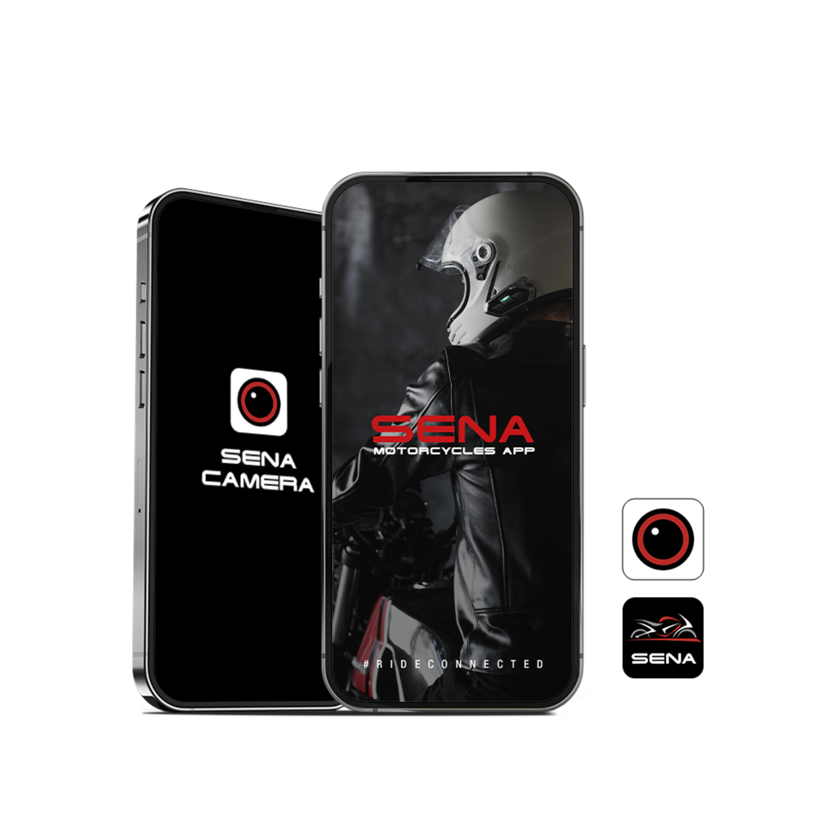 SENA 50C - Sound by Harman Kardon Single Bluetooth/Mesh Communicatiesysteem Supermoto
