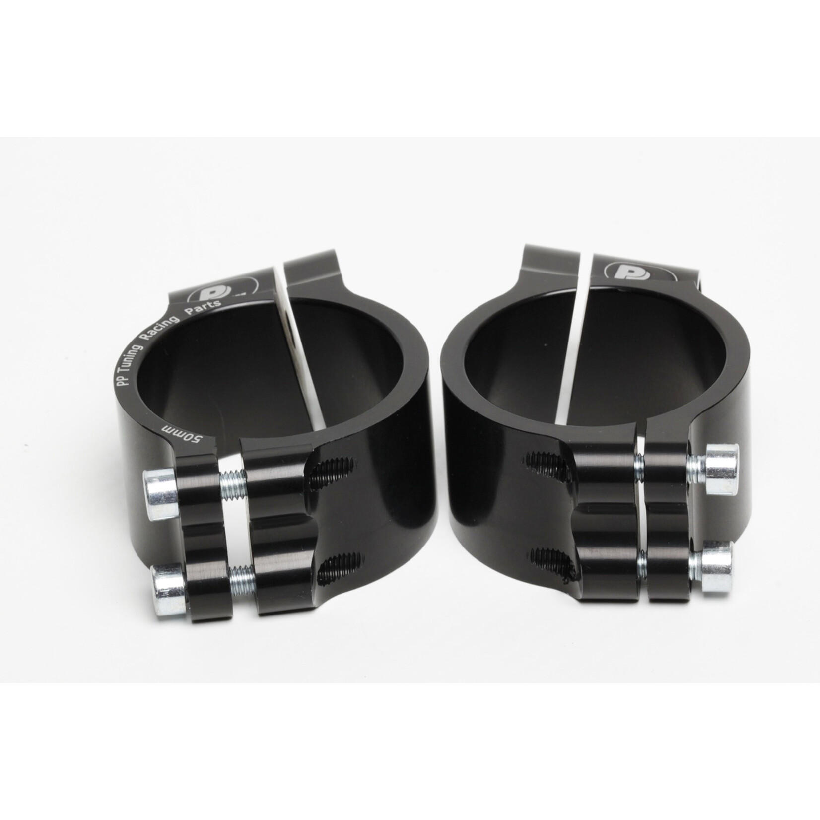 PP Tuning Motorcycle clip‑on handlebars Ø 41 mm, black, type Sport – art.nr. 41C