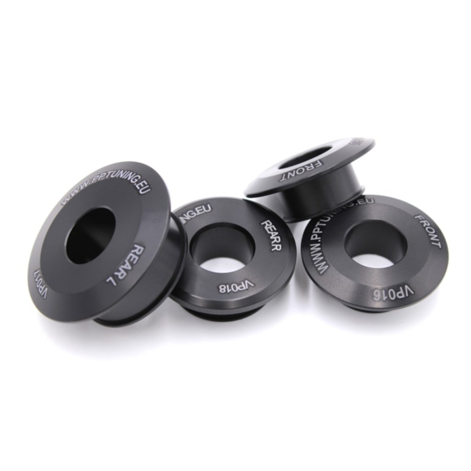 PP Tuning Vaste wielbussen – Kawasaki ZX‑4RR (2023‑ ) – set voor + achter