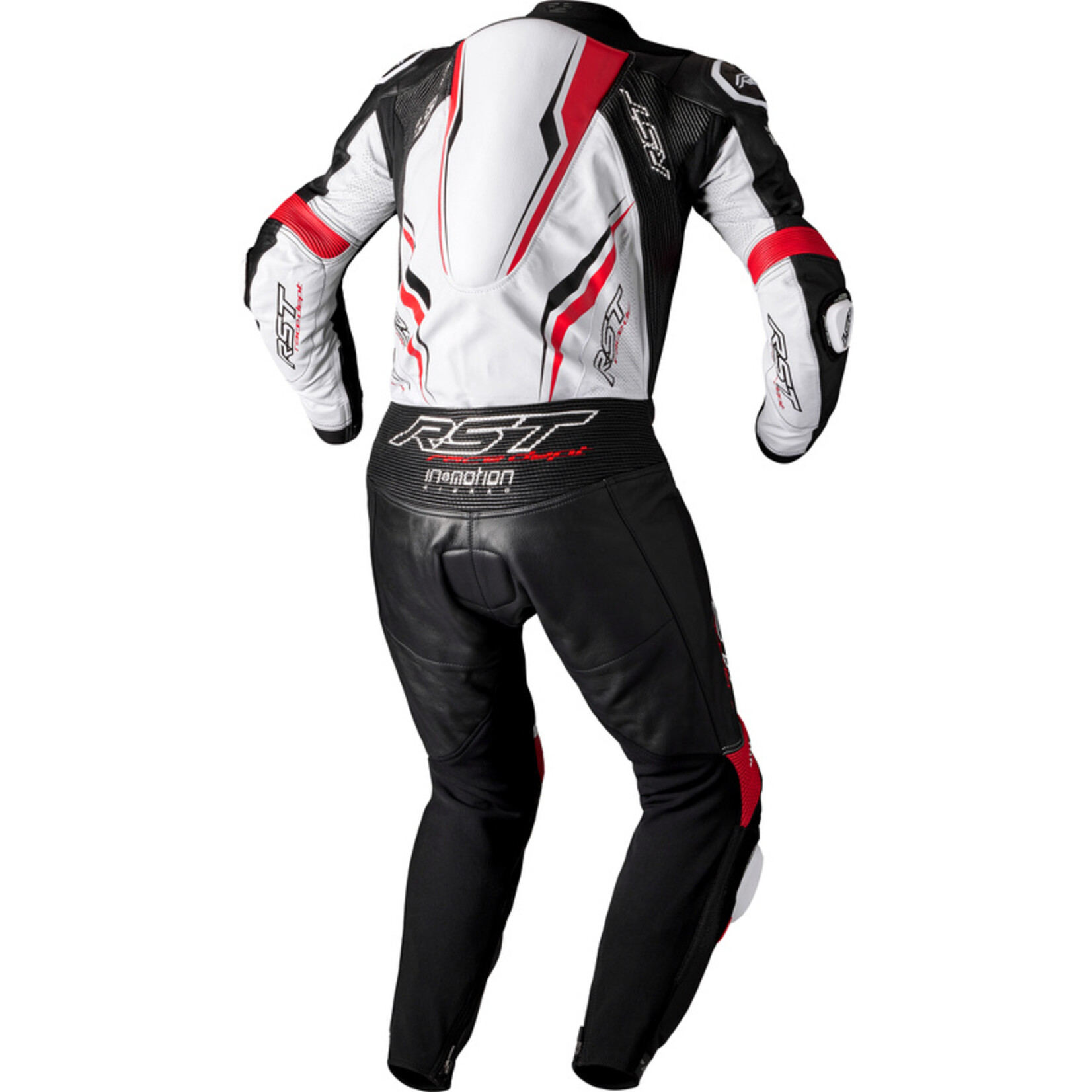RST Motorpak V4.1 EVO Kangaroo Airbag overall Rood/Wit/Zwart