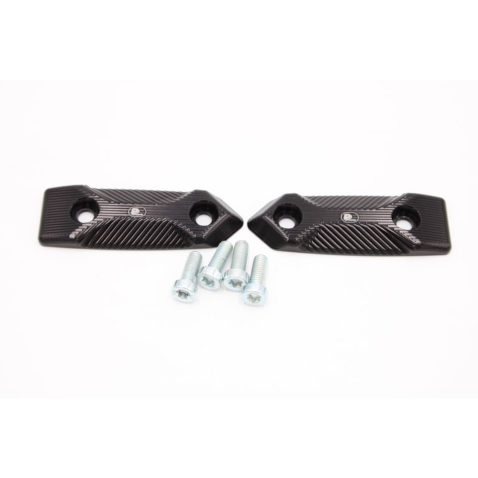 PP Tuning Tankdop schroefsluiting – Mirror caps, black – art.nr. 380C