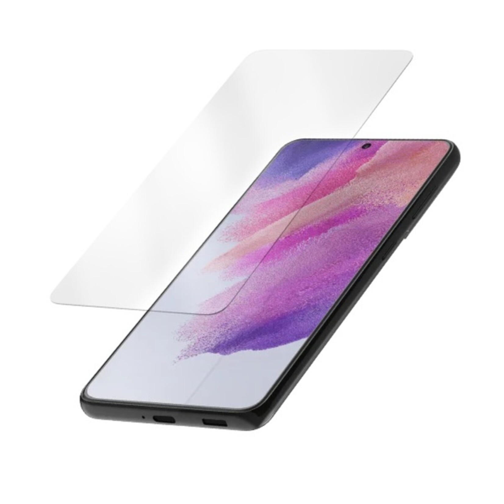 Quad Lock Gehard Glas Screenprotector - Samsung Galaxy S21FE – Kristalhelder & Krasvast