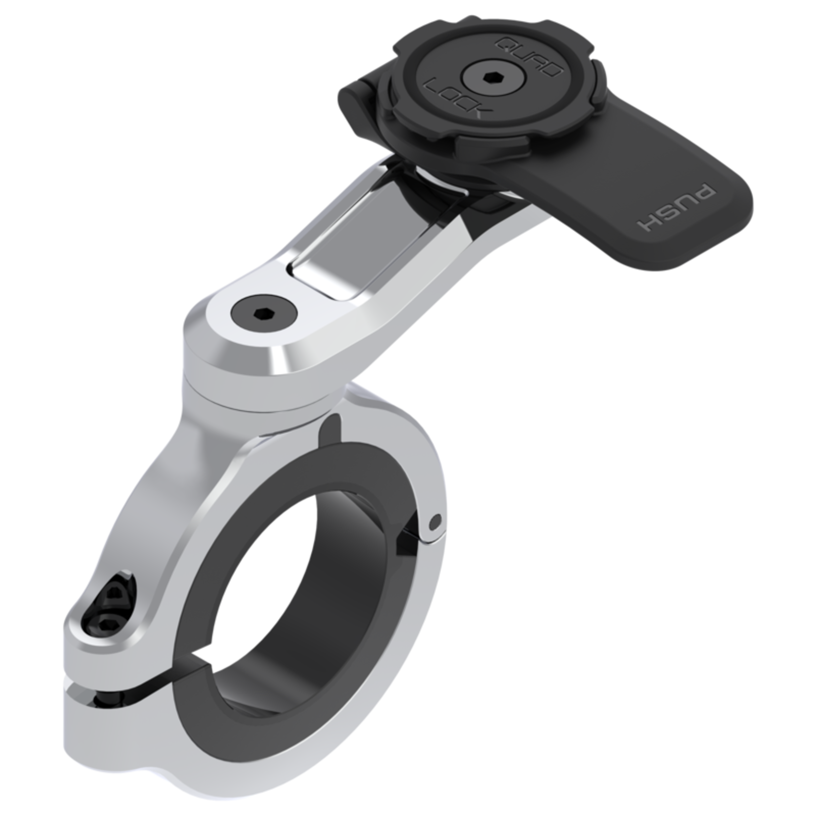 Quad Lock  Pro Chrome Handlebar Mount - Large for FATBAR / Special CUSTOM handlebars