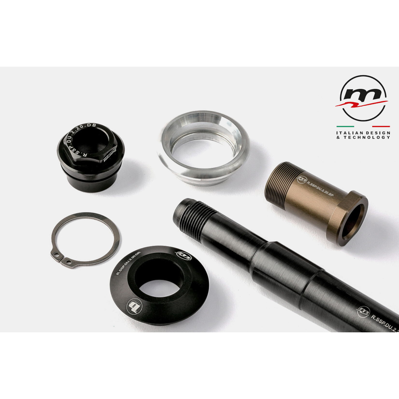 Melotti Racing Ducati V2 LOCKING NUT FOR FORK FOOT BUSH