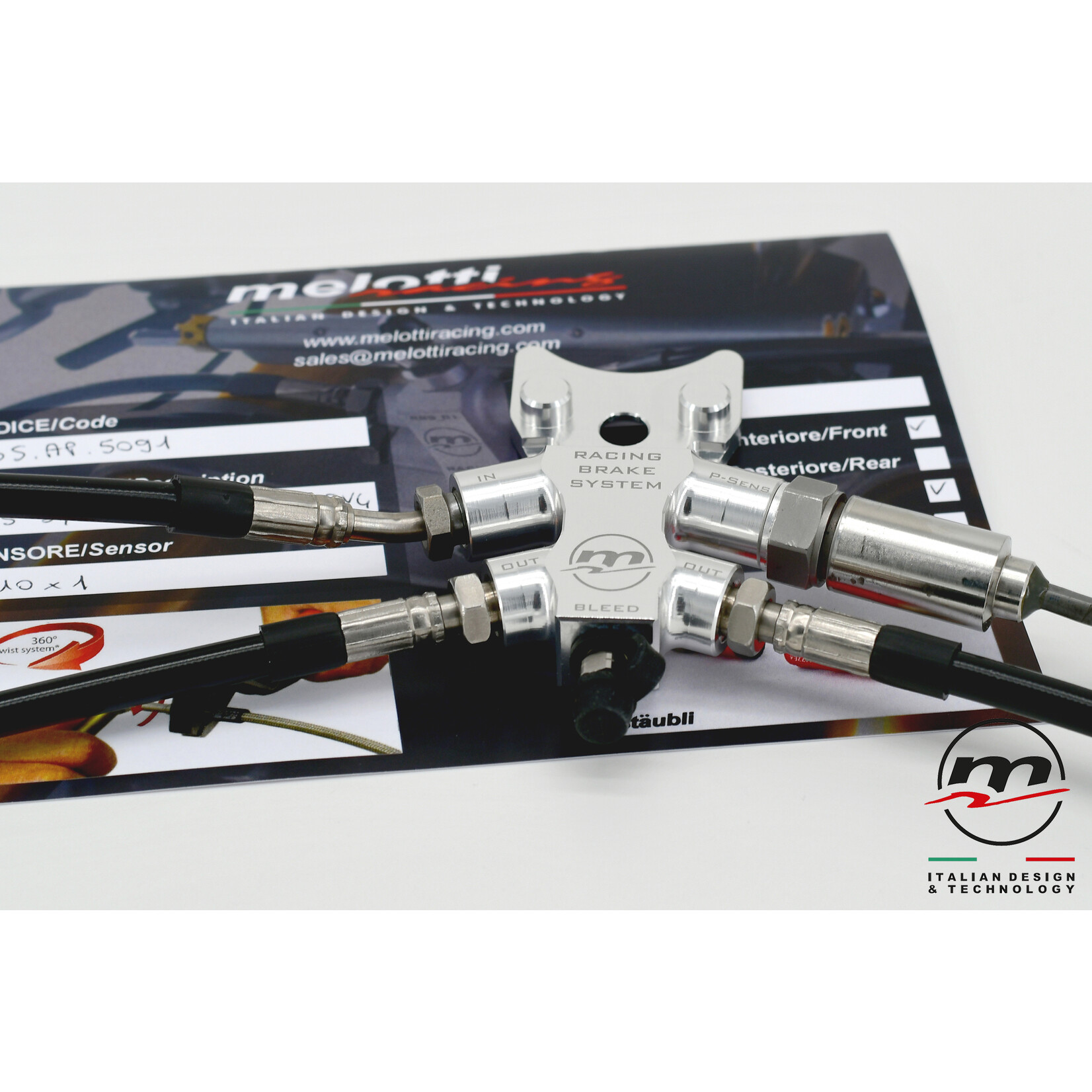 Melotti Racing Aprilia RSV4 -09 FULL RBS RADIAL MASTER CYL.