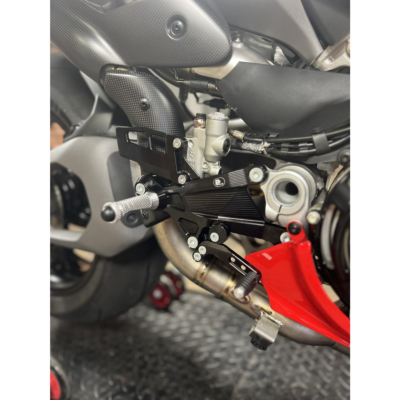 PP Tuning Volledig instelbare rearset Ducati Panigale V4 / S / V4R (2025-)