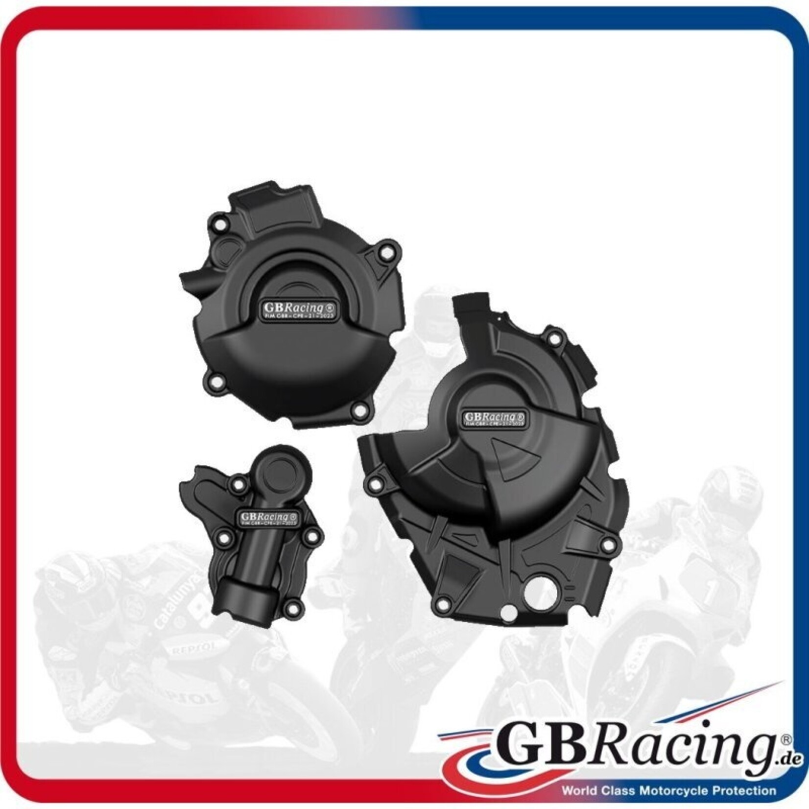 GB RACING  Motordekselset - 2 stuks - Suzuki GSX-8S / V-Strom 800DE '23-