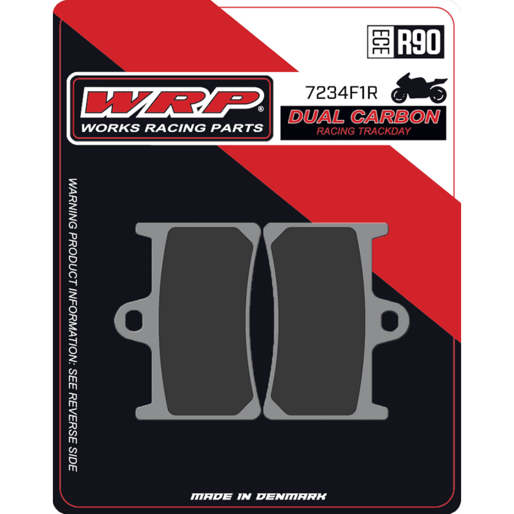 WRP Remblokken Dual Carbon Racing / Circuit 7234 F1R