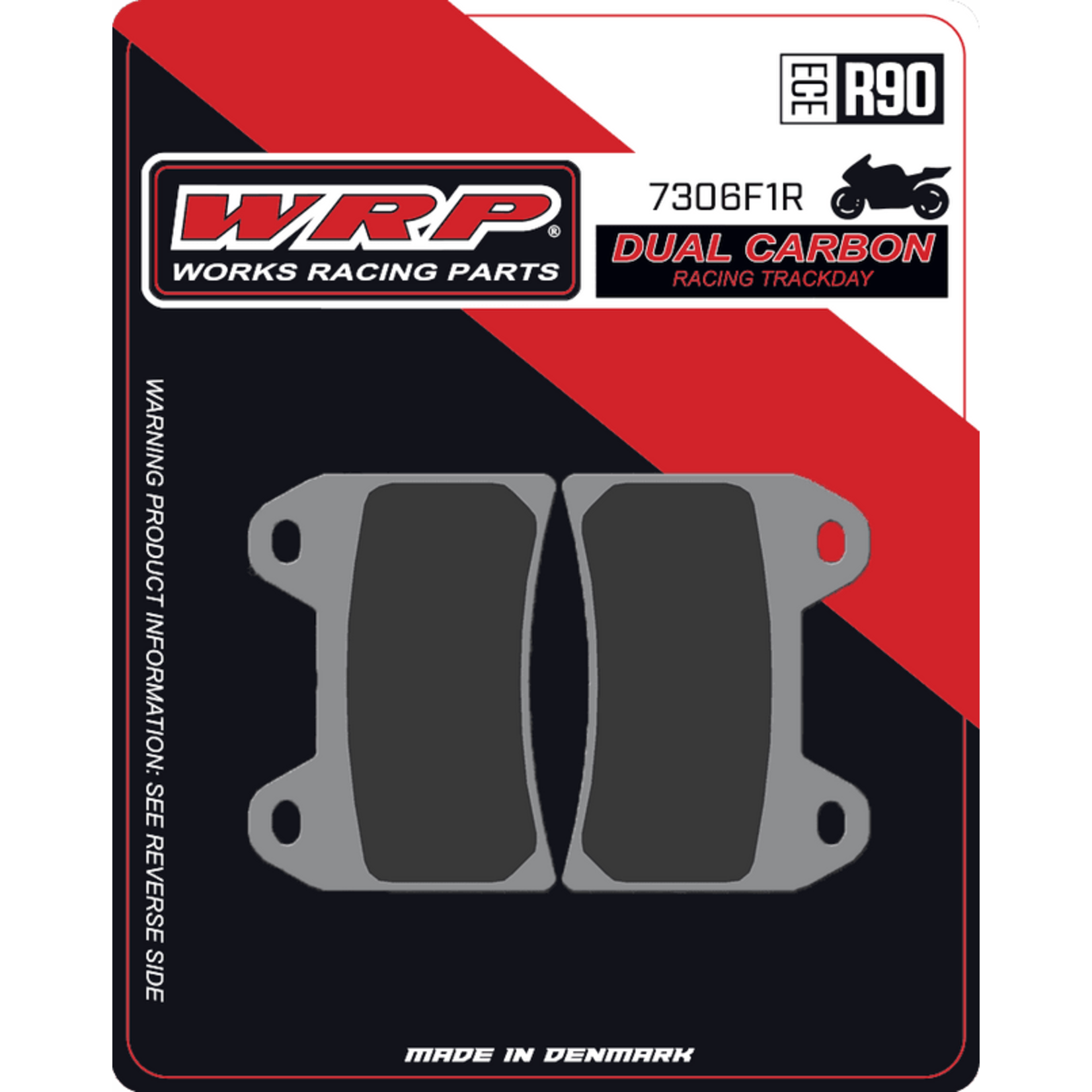 WRP Remblokken Dual Carbon Racing / Circuit 7306 F1R
