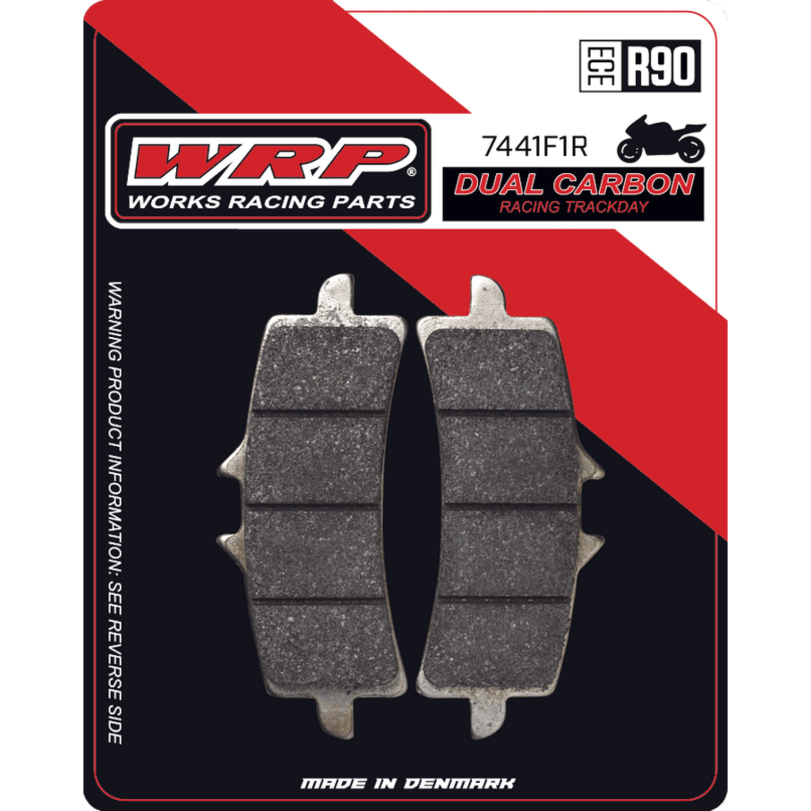 WRP Remblokken Dual Carbon Racing / Circuit 7441 F1R - Front