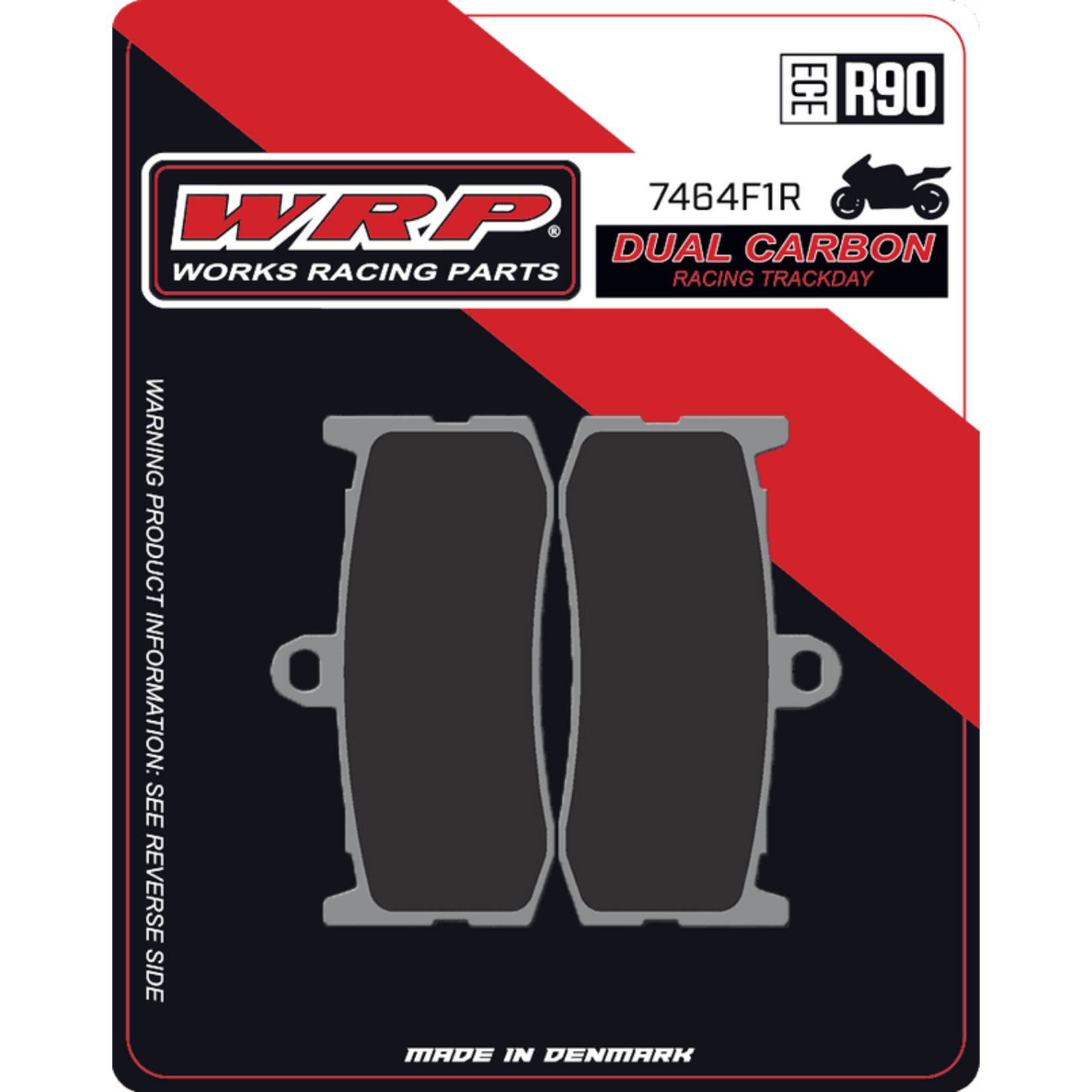 WRP Remblokken Dual Carbon Racing / Circuit 7464 F1R - Front