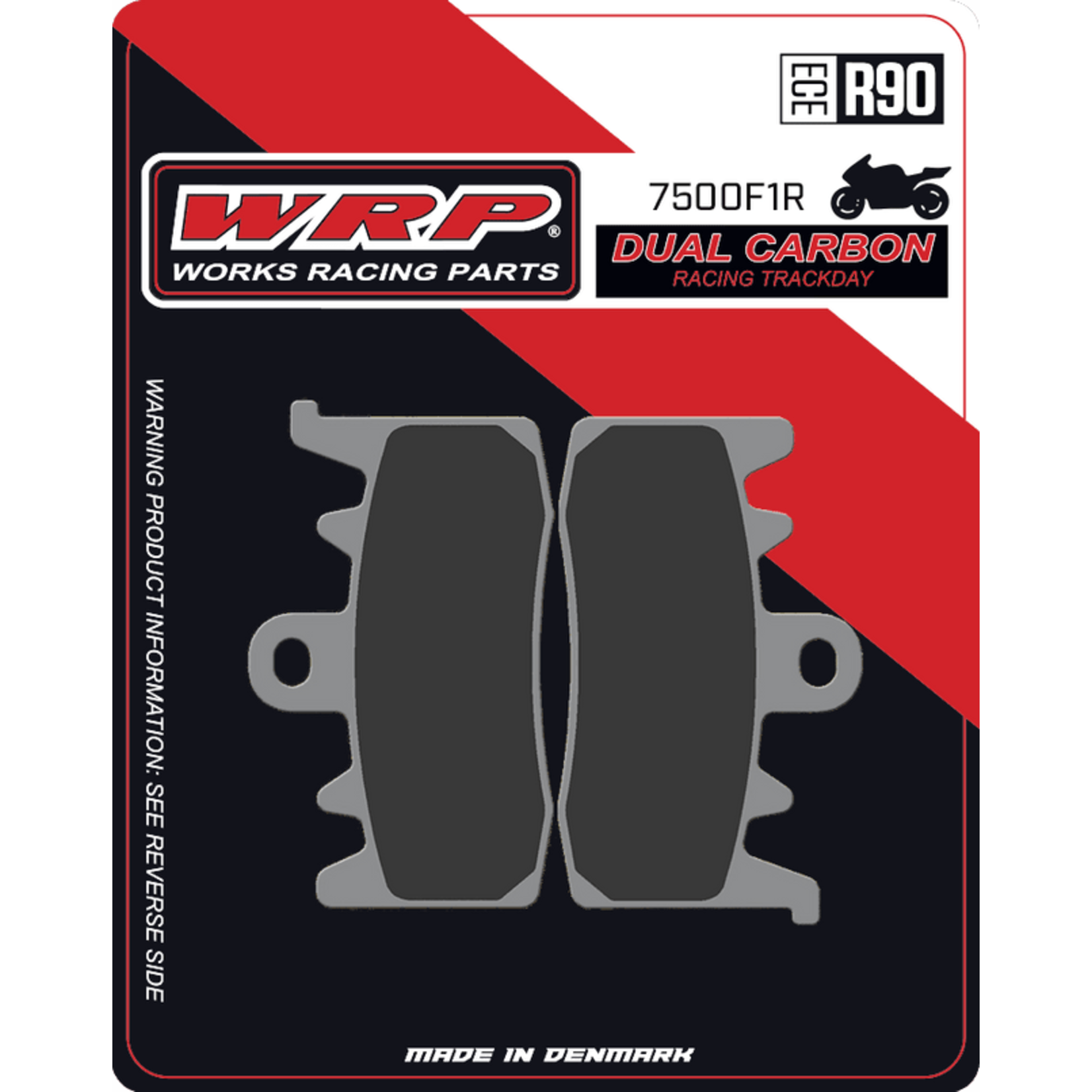 WRP Remblokken Dual Carbon Racing / Circuit 7500 F1R - Front