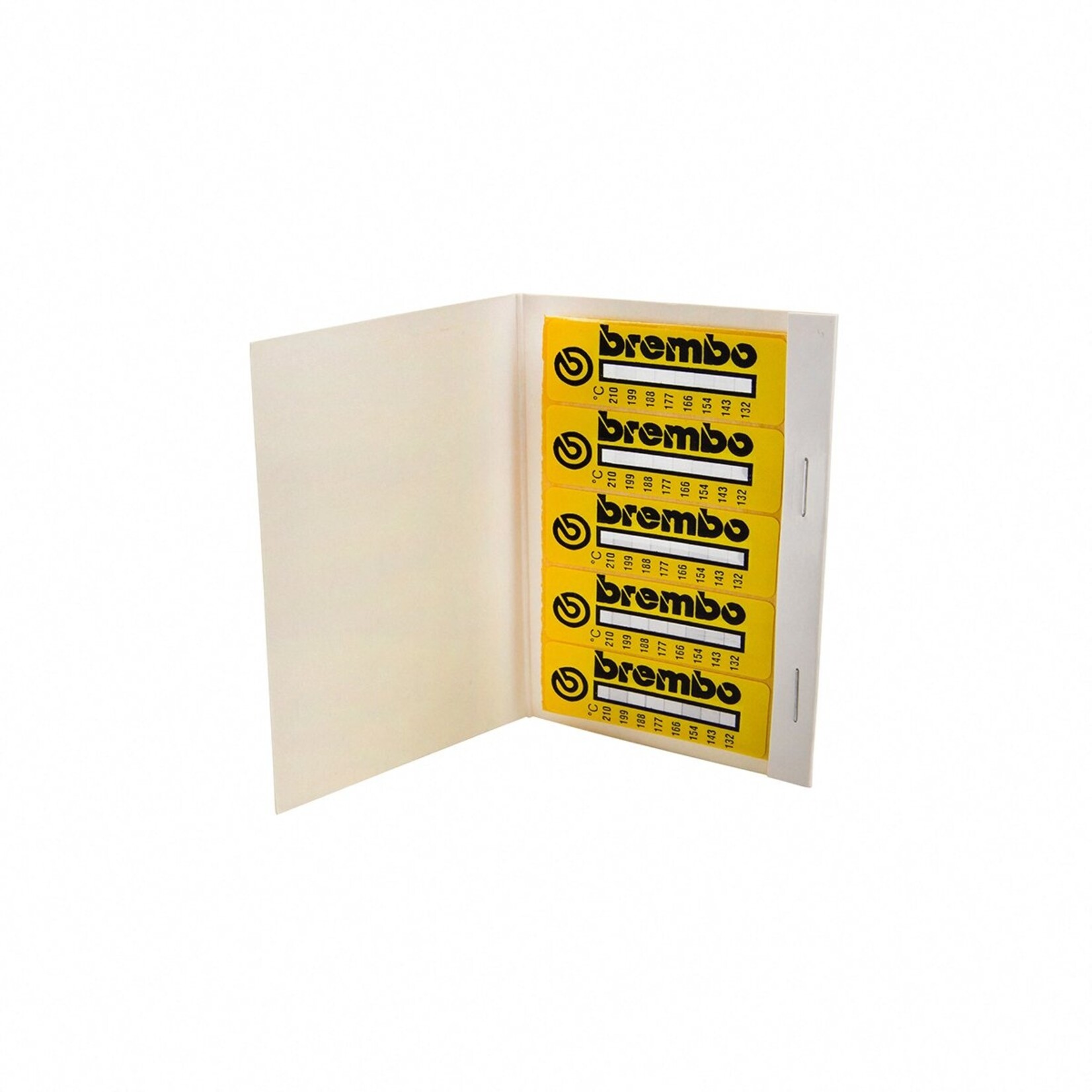 Brembo Racing THERMOTAPE KIT 10 TEMPERATURE CONTROL STICKERS 132-171°