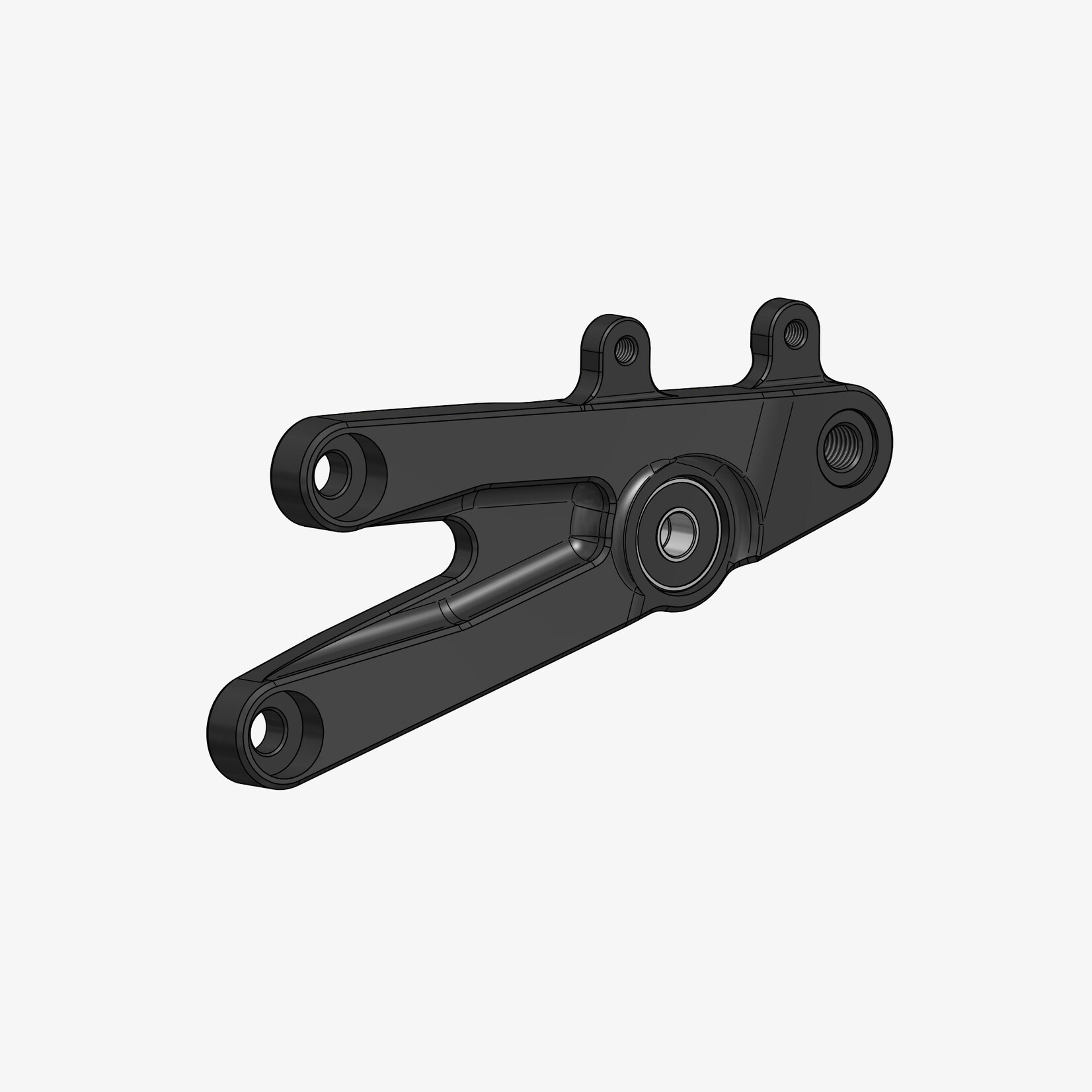 Bonamici Racing Schetsplaat links voor remschakelset A006